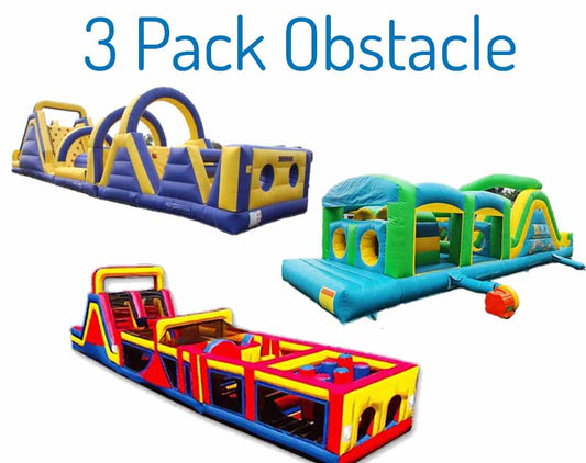3 Pack Obstacle Course Deal
