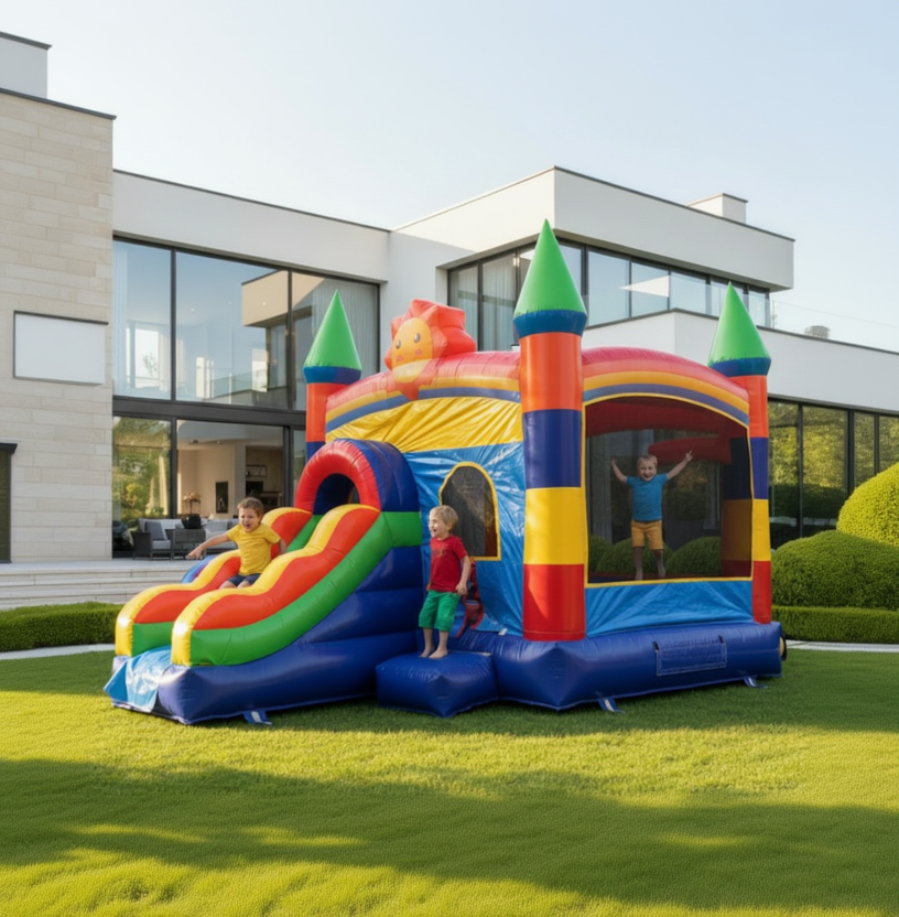 18FT x 12FT Ocean Quest Bounce & Slide Combo with Blower