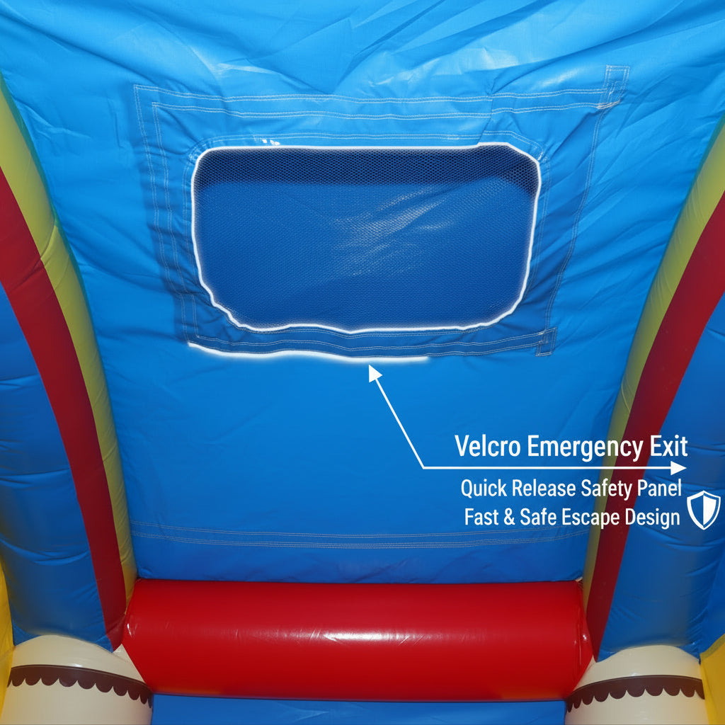 18FT x 12FT Ocean Quest Bounce & Slide Combo with Blower