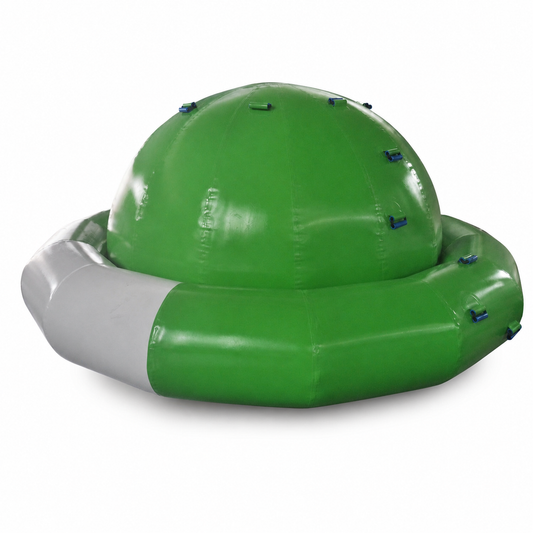 12×8.2FT Inflatable Water Gyroscope Game on white background