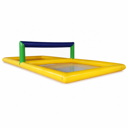 33×13FT Inflatable Water Volleyball Court on white background