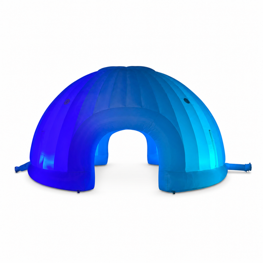19.7×19.7FT LED Inflatable Nightclub on white background