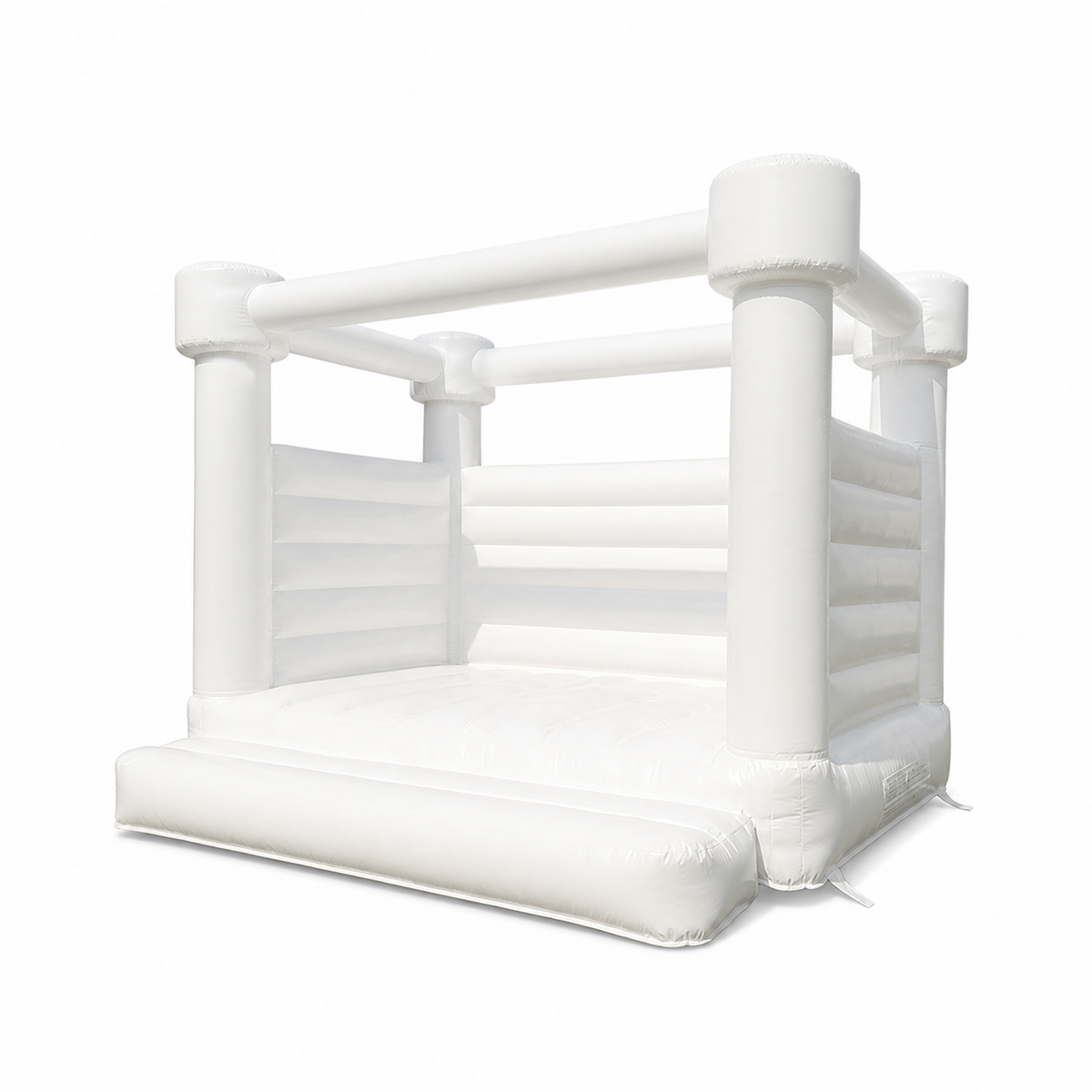 12–17FT White Event Slide on white background