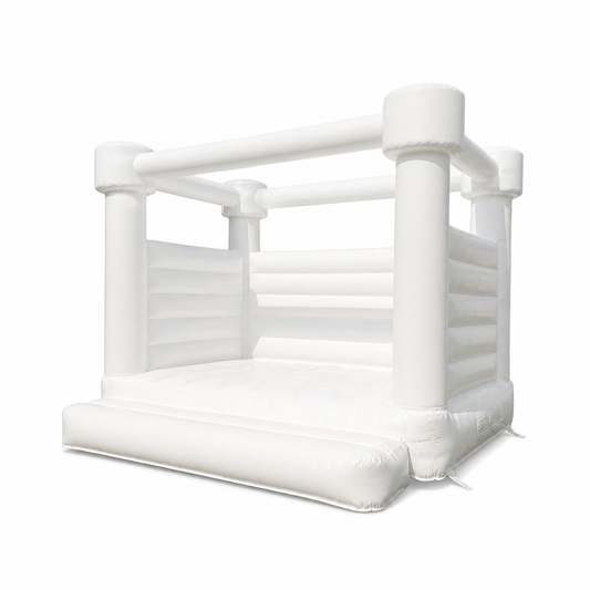 12–17FT White Event Slide on white background
