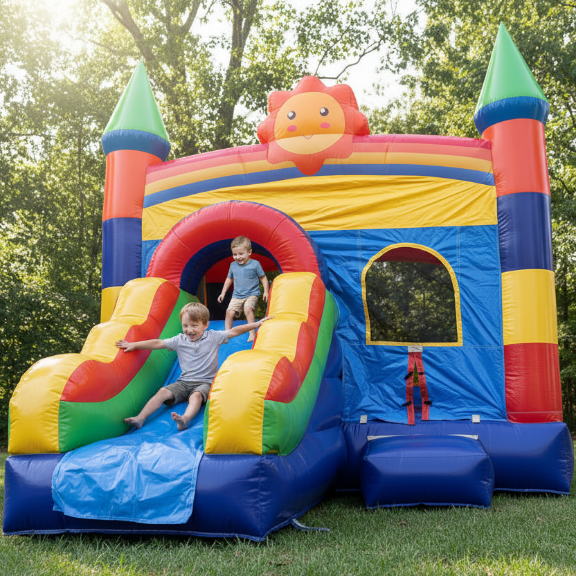 18FT x 12FT Ocean Quest Bounce & Slide Combo with Blower
