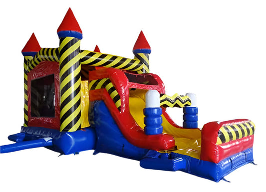 26FT x 13FT x 13FT Construction Zone Combo Bounce House