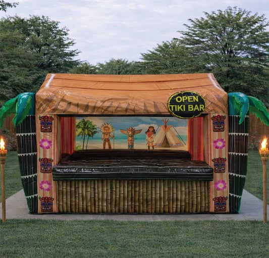 7FT x 5FT x 7.5FT Inflatable Tiki Bar