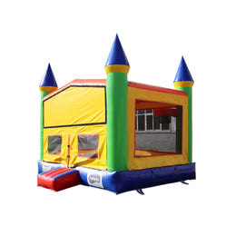 13FT x 13FT Royal Castle Bounce House inflatable angled product view