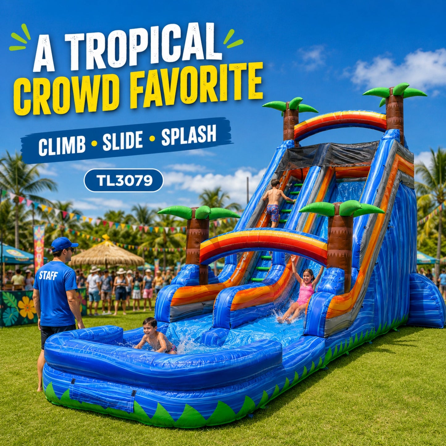 TL3079 commercial event tropical favorite