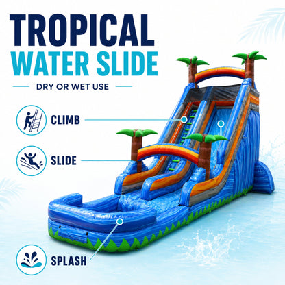 TL3079 features climb slide splash