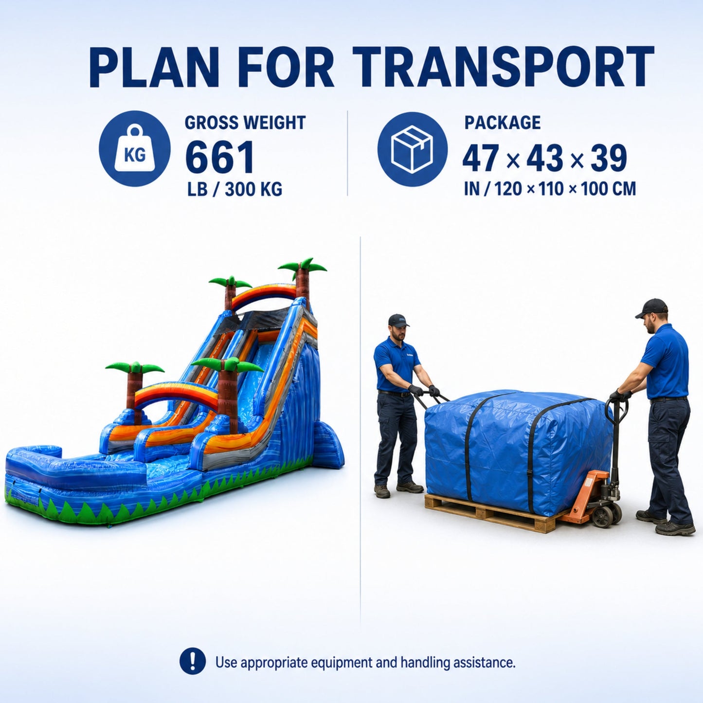 TL3079 transport package weight