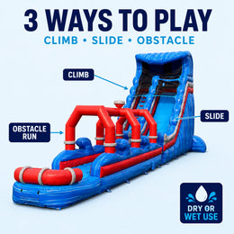TL497 03 features climb slide obstacle