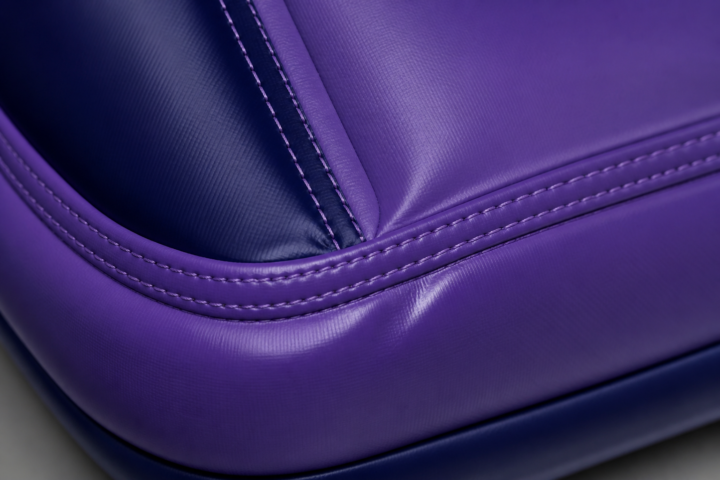 Reinforced inflatable PVC seam detail
