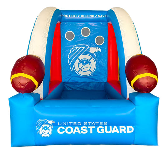 Single Player Inflatable Football Toss Game