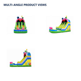 TL3705 commercial inflatable multiple exact-product views on white background